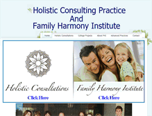 Tablet Screenshot of holisticlifestylesinstitute.org